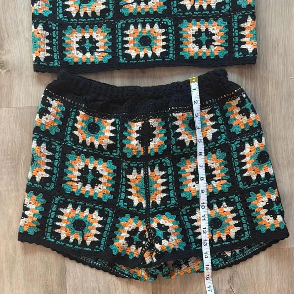 Talulah Crochet Patterned 2 Piece Set - Picture 5 of 7
